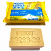 Мыло хозяйственное 72% 200 гр. в упаковке